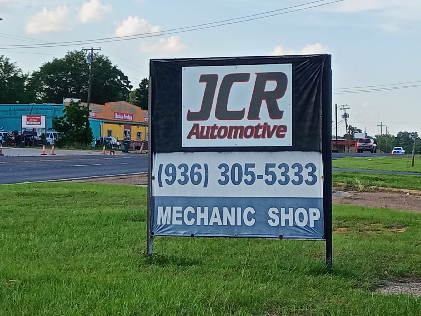 JCR Auto Repair Nacogdoches shop sign