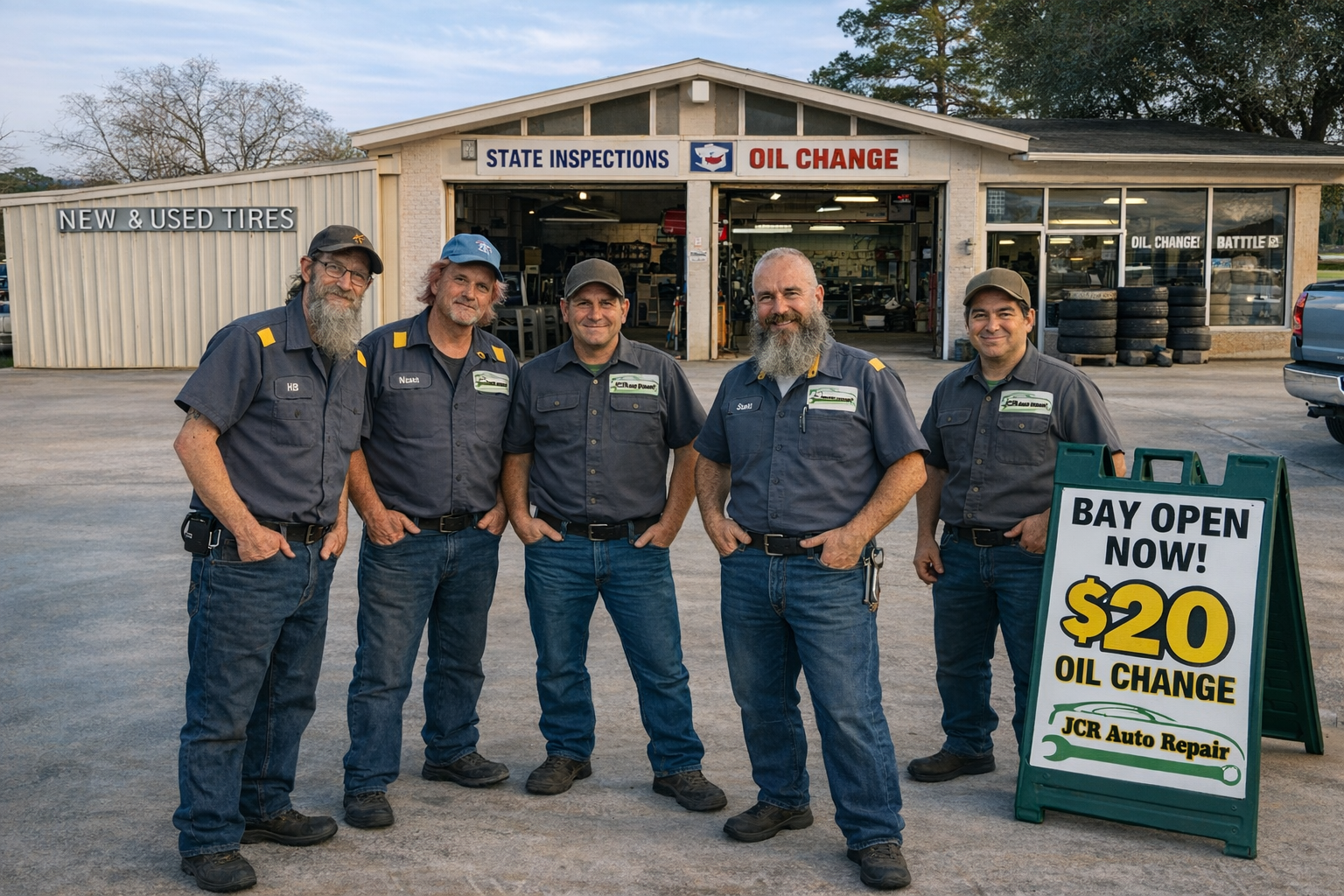 JCR Auto Repair team